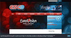 Desktop Screenshot of escradio.com